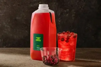 Cherry Lime Fresca - Half Gallon
