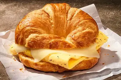 Croissant Egg & Cheese Sandwich