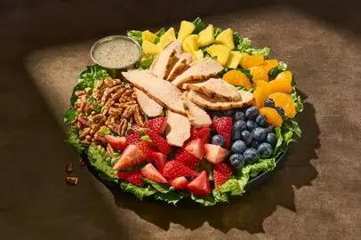 Strawberry Poppyseed Chicken Salad