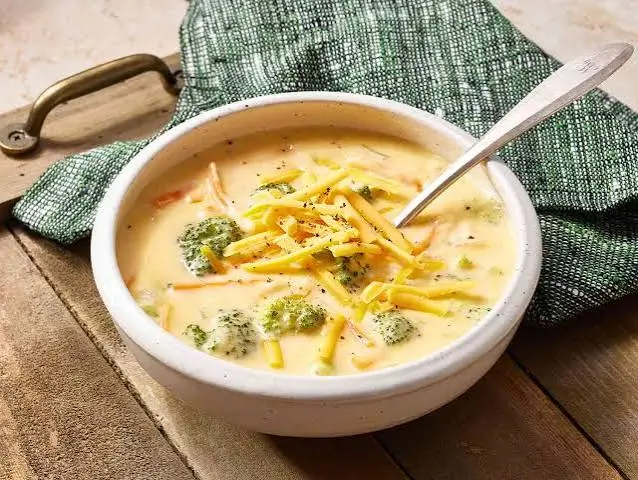 panera broccoli cheddar soup - menu item